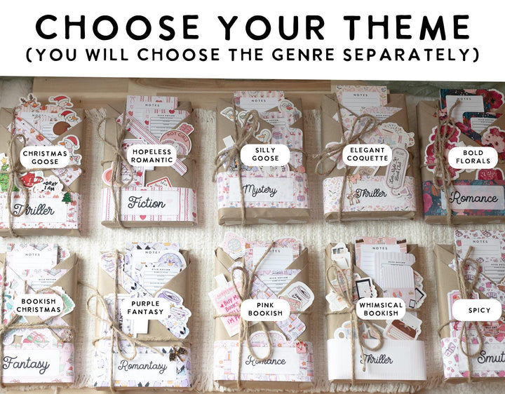 Blind Date with a Book with Matching Accessories - Choose Theme & Genre