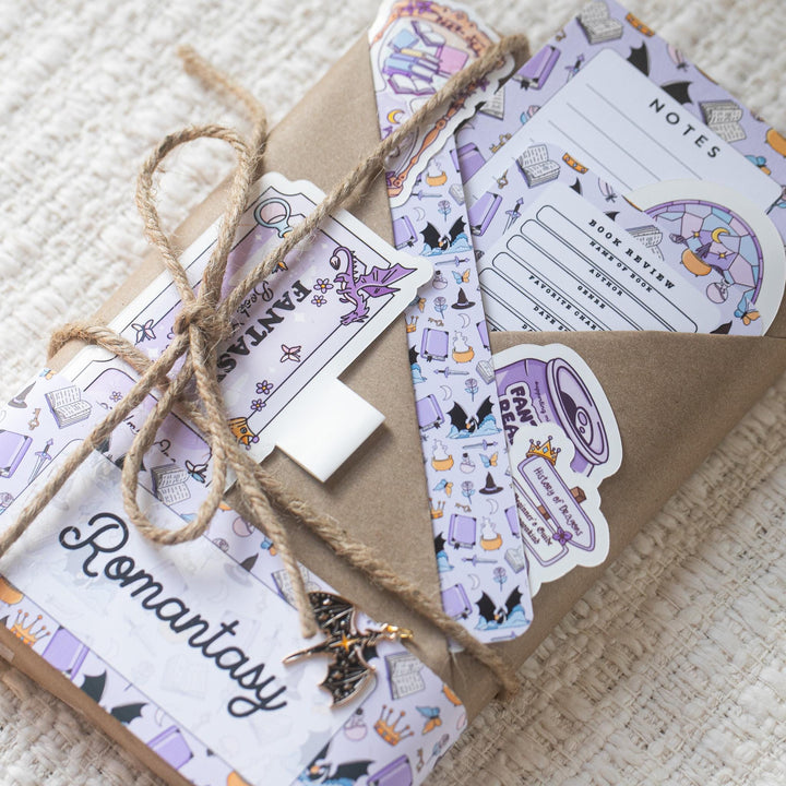 Blind Date with a Book - Purple Fantasy Romantasy Theme