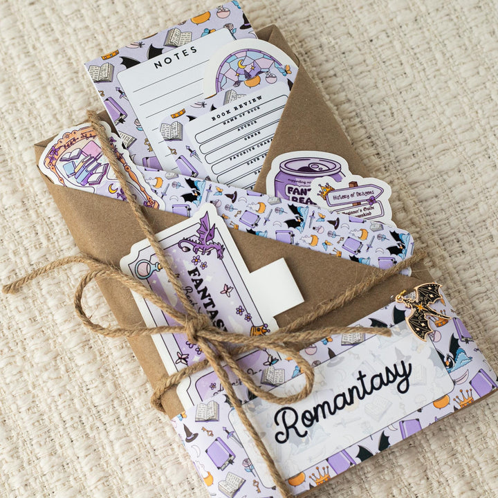 Blind Date with a Book - Purple Fantasy Romantasy Theme
