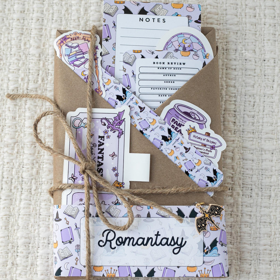 Blind Date with a Book - Purple Fantasy Romantasy Theme