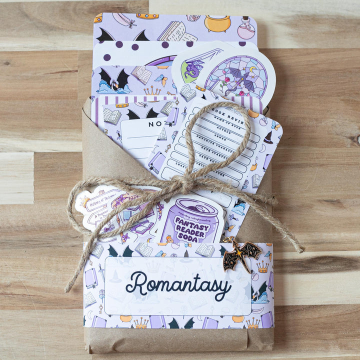 Blind Date with a Book - Purple Fantasy Romantasy Theme