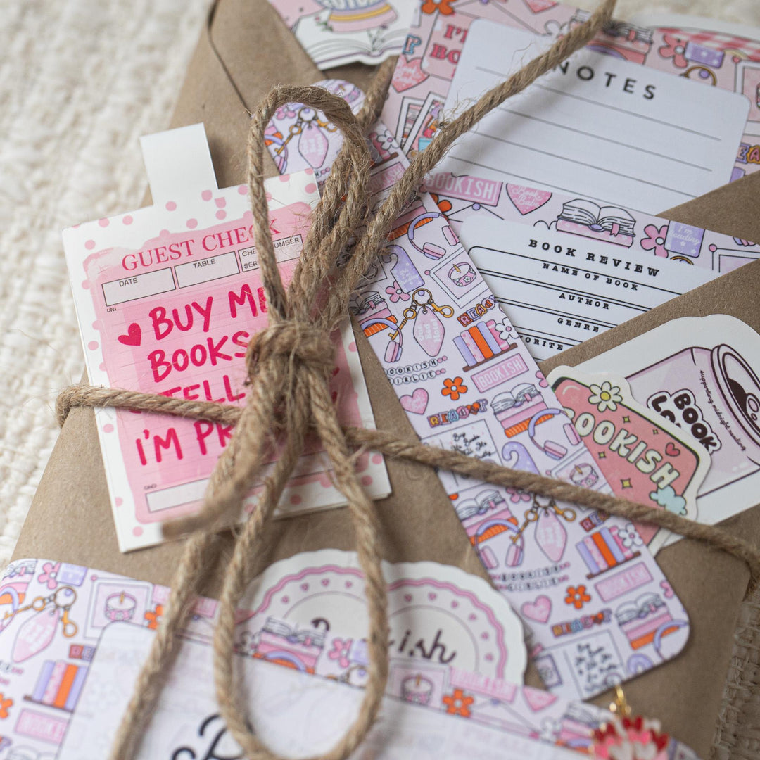 Blind Date with a Book - Pink Fun Bookish Girlie Theme