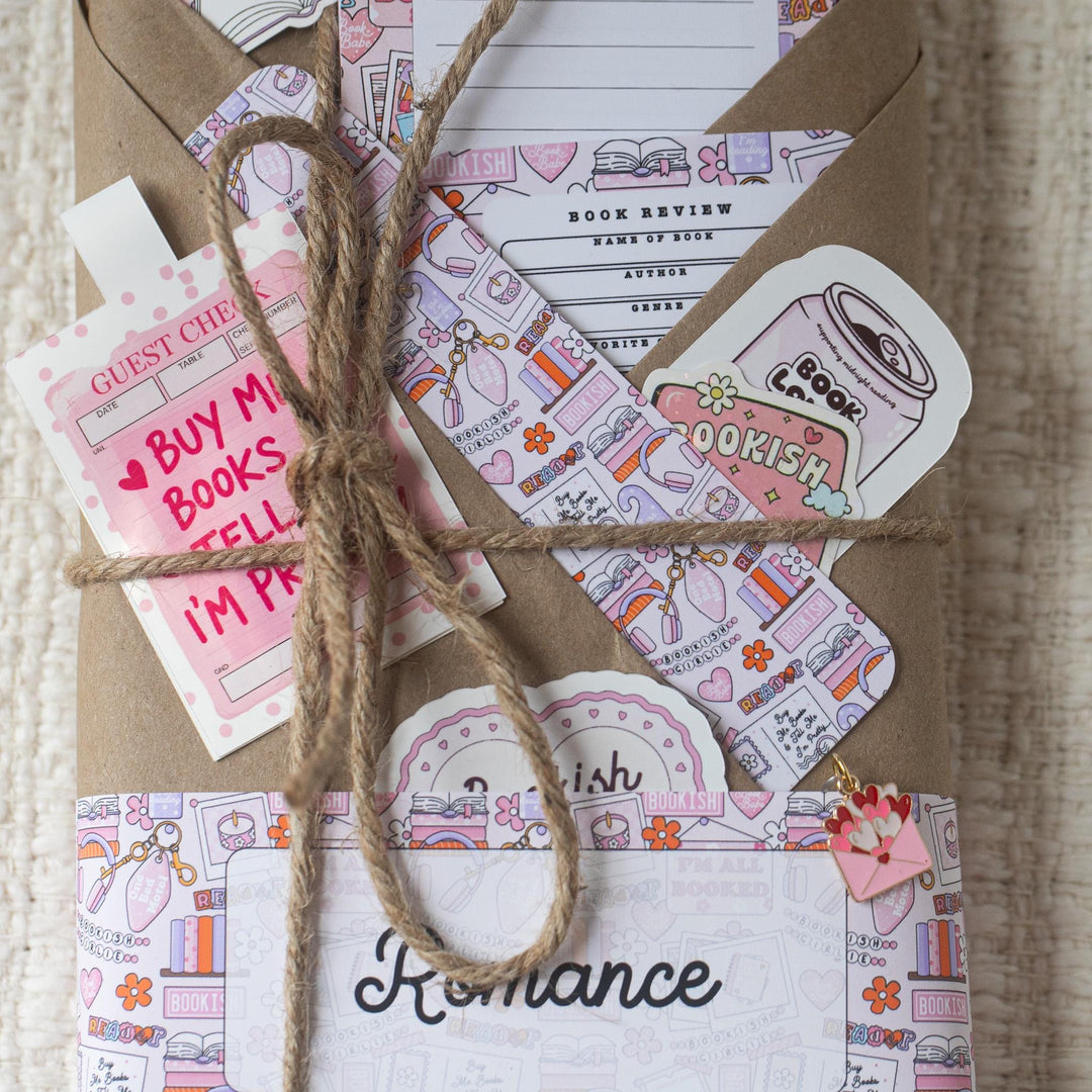Blind Date with a Book - Pink Fun Bookish Girlie Theme