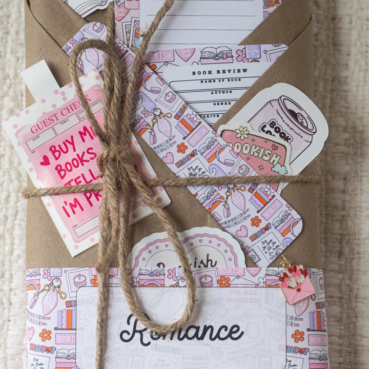 Blind Date with a Book - Pink Fun Bookish Girlie Theme