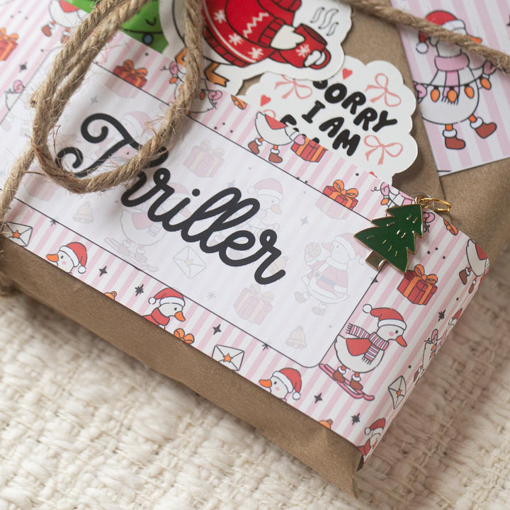 Blind Date with a Book - Christmas Goose Bookish Theme