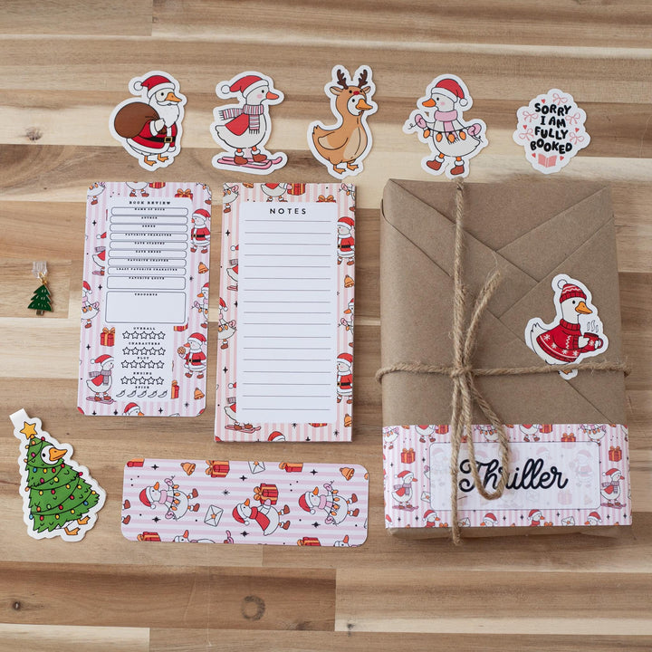 Blind Date with a Book - Christmas Goose Bookish Theme