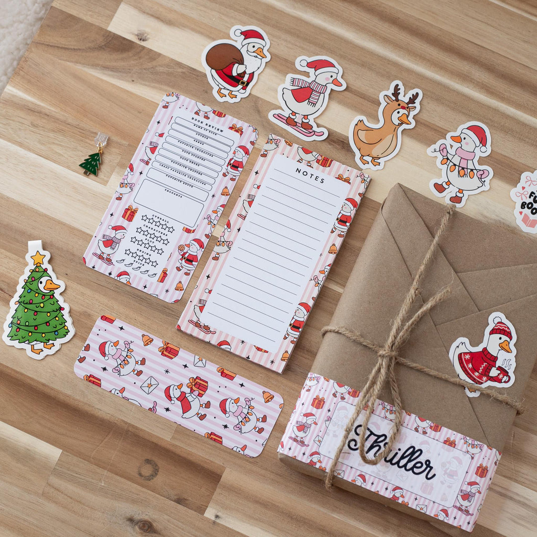 Blind Date with a Book - Christmas Goose Bookish Theme