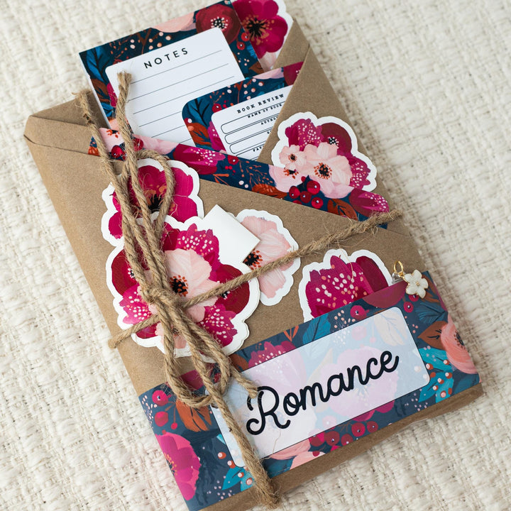 Blind Date with a Book - Bold Floral Bookish Theme