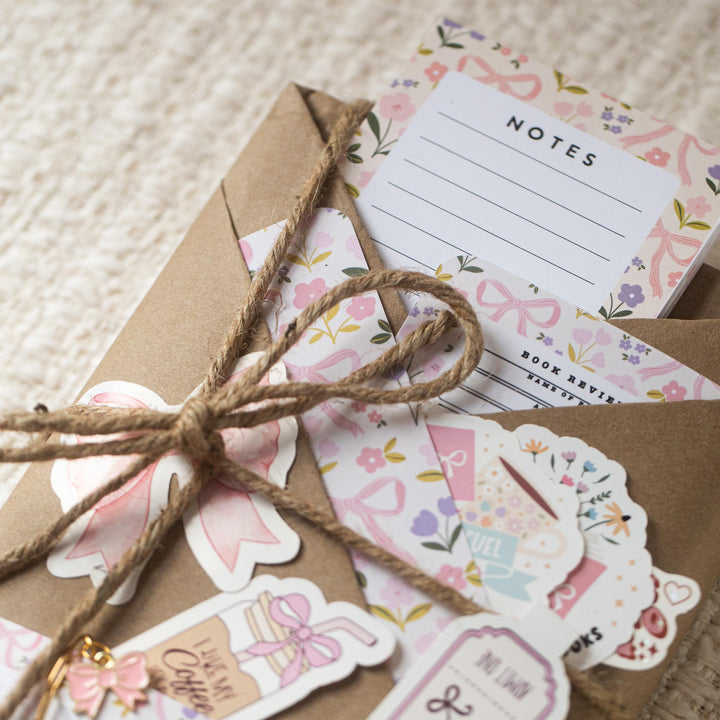 Blind Date with a Book - Pink Coquette Bookish Theme - Gift for Book Lovers