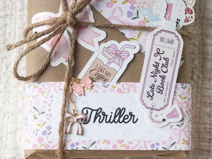 Blind Date with a Book - Pink Coquette Bookish Theme - Gift for Book Lovers