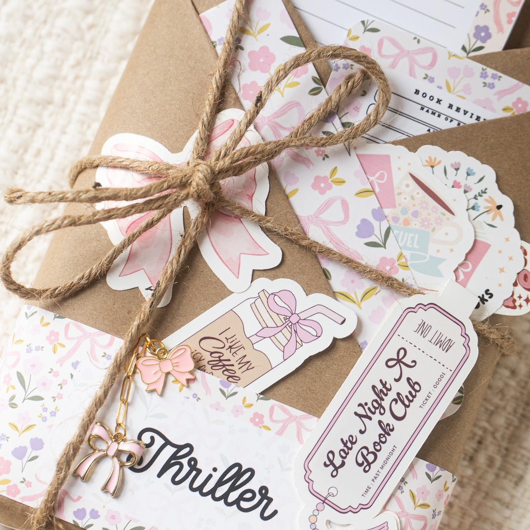 Blind Date with a Book - Pink Coquette Bookish Theme - Gift for Book Lovers