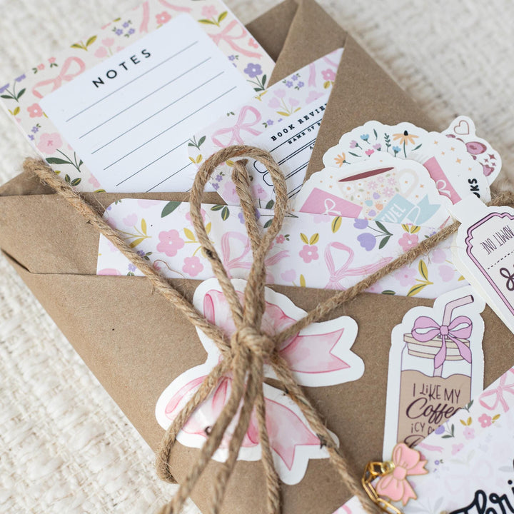 Blind Date with a Book - Pink Coquette Bookish Theme - Gift for Book Lovers