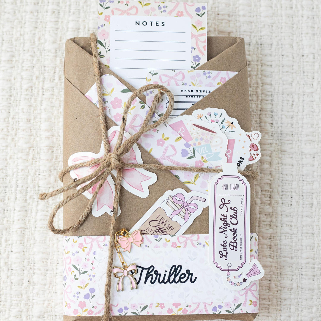 Blind Date with a Book - Pink Coquette Bookish Theme - Gift for Book Lovers