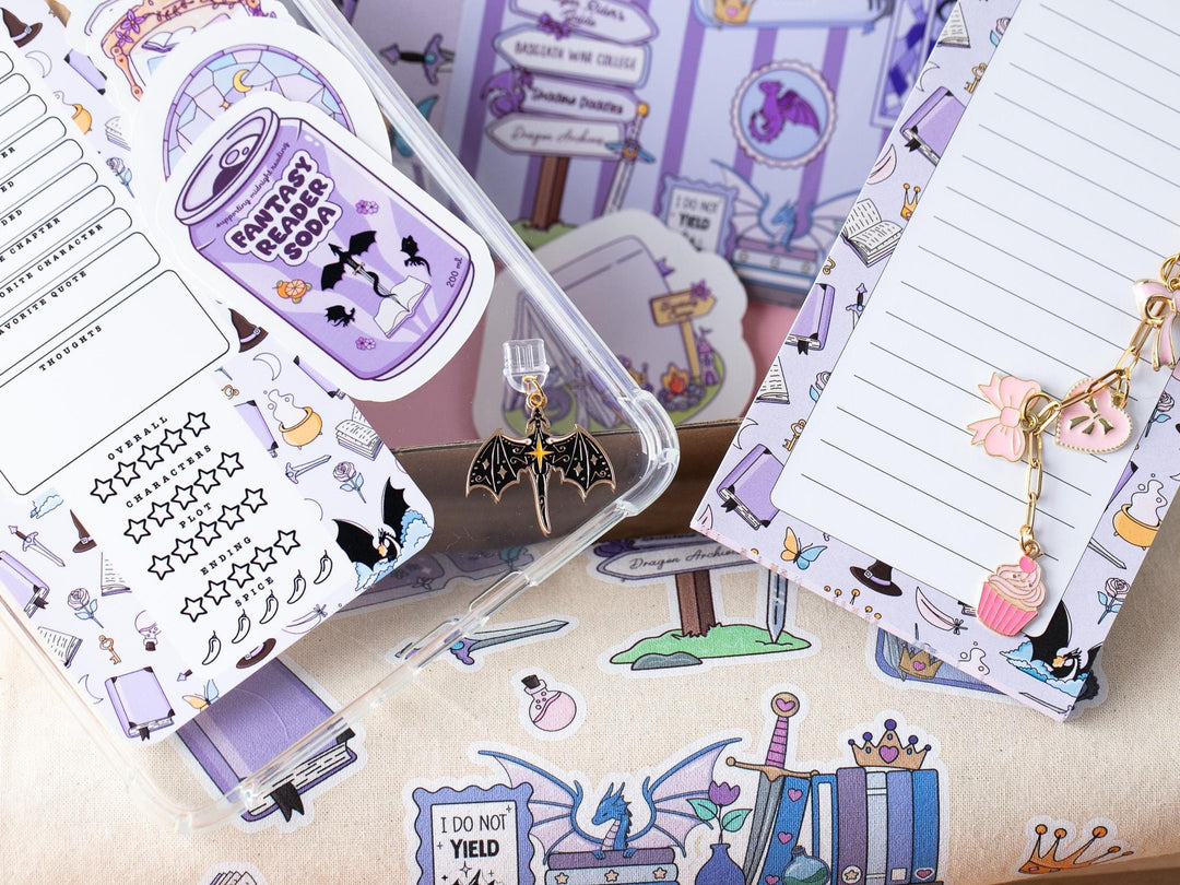 Pink Blind Date with A Kindle Box Purple Romantasy Edition