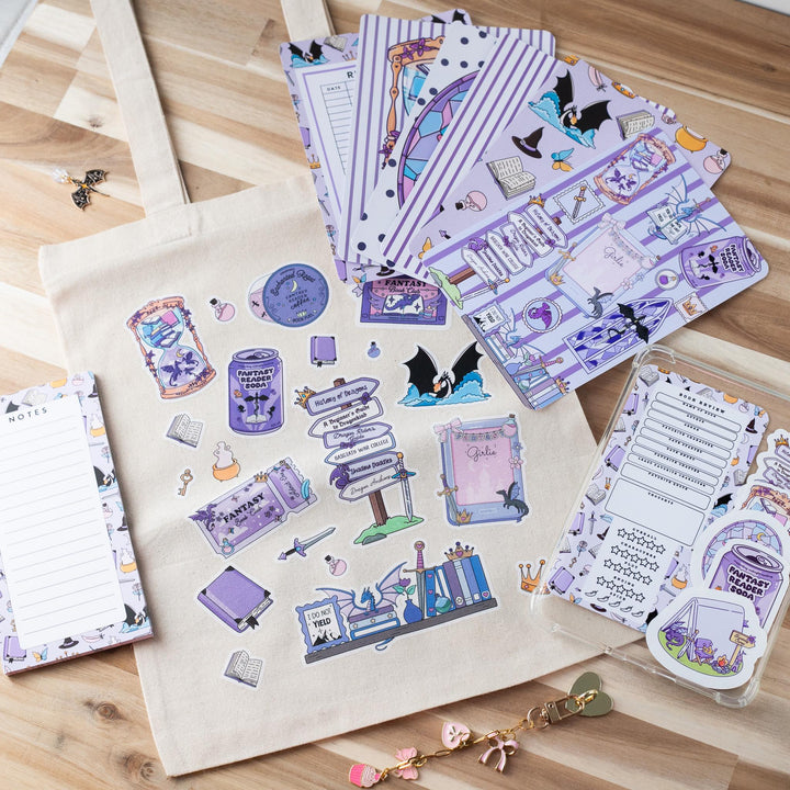 Pink Blind Date with A Kindle Box Purple Romantasy Edition