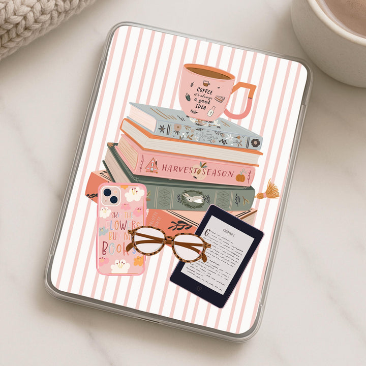 Whimsical Pink Kindle Accessory Bundle
