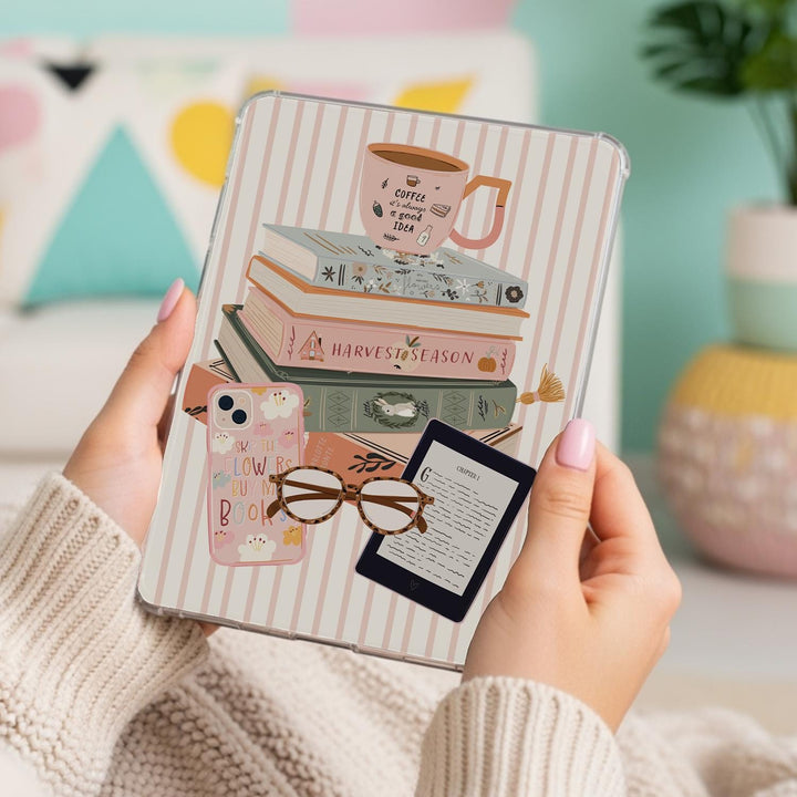 Whimsical Pink Kindle Accessory Bundle