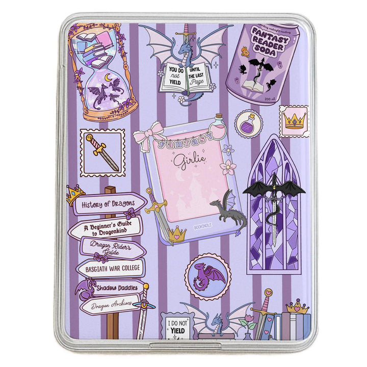 Purple Romantasy Kindle Accessory Bundle