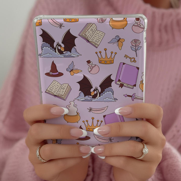 Purple Romantasy Kindle Accessory Bundle