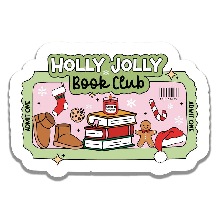 Christmas Sticker Bundle, Christmas Sticker, Bookish Christmas Gifts