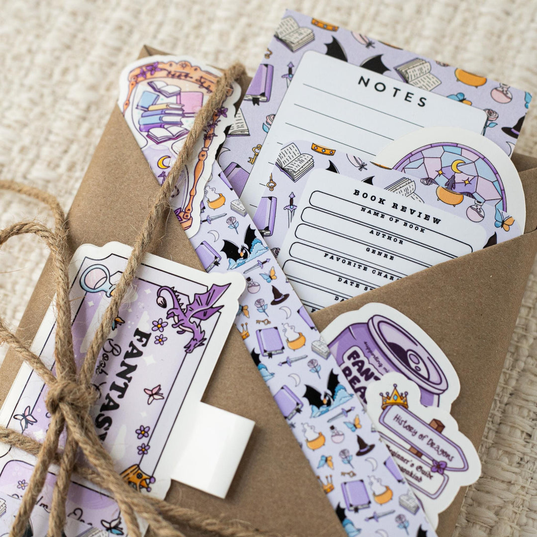Blind Date with a Book - Purple Fantasy Romantasy Theme