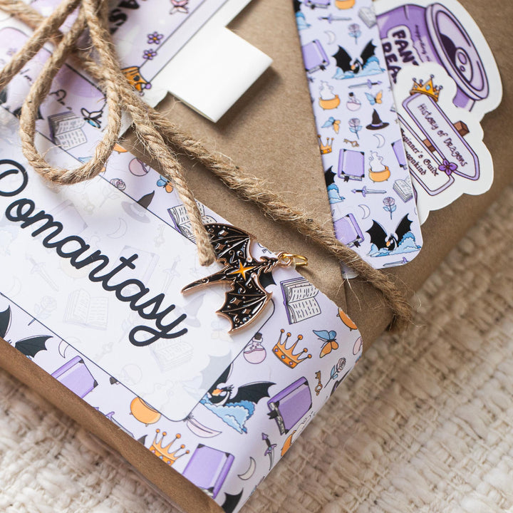 Blind Date with a Book - Purple Fantasy Romantasy Theme