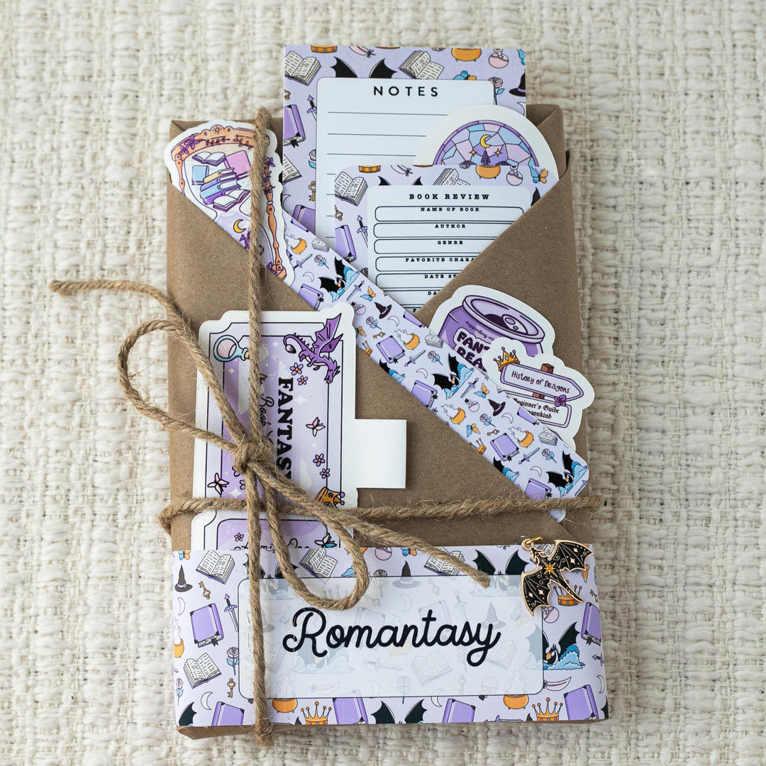 Blind Date with a Book - Purple Fantasy Romantasy Theme