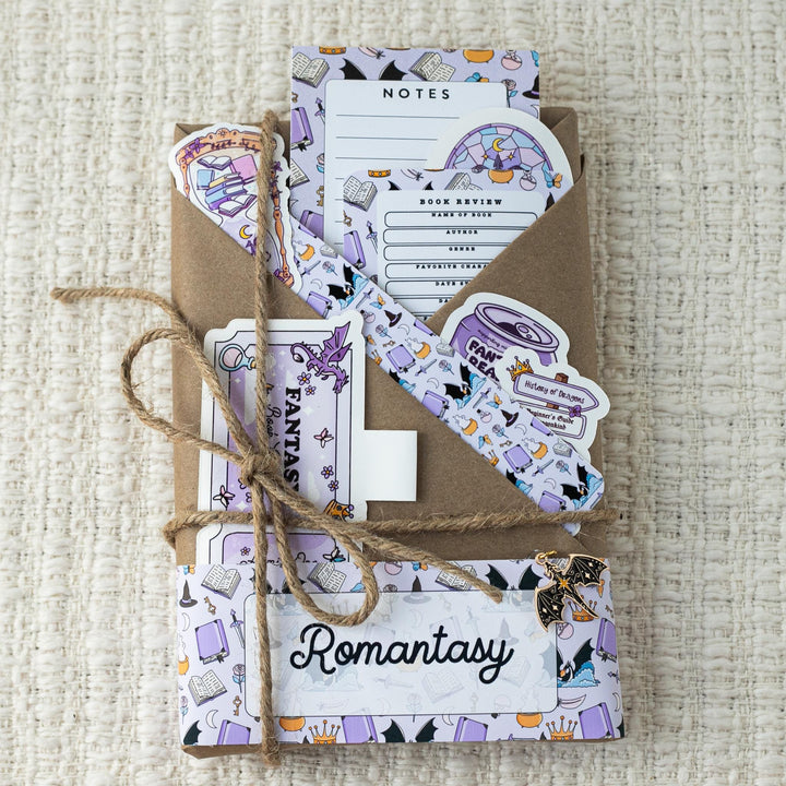Blind Date with a Book - Purple Fantasy Romantasy Theme
