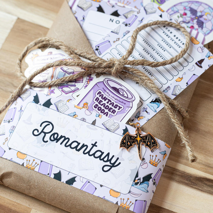 Blind Date with a Book - Purple Fantasy Romantasy Theme