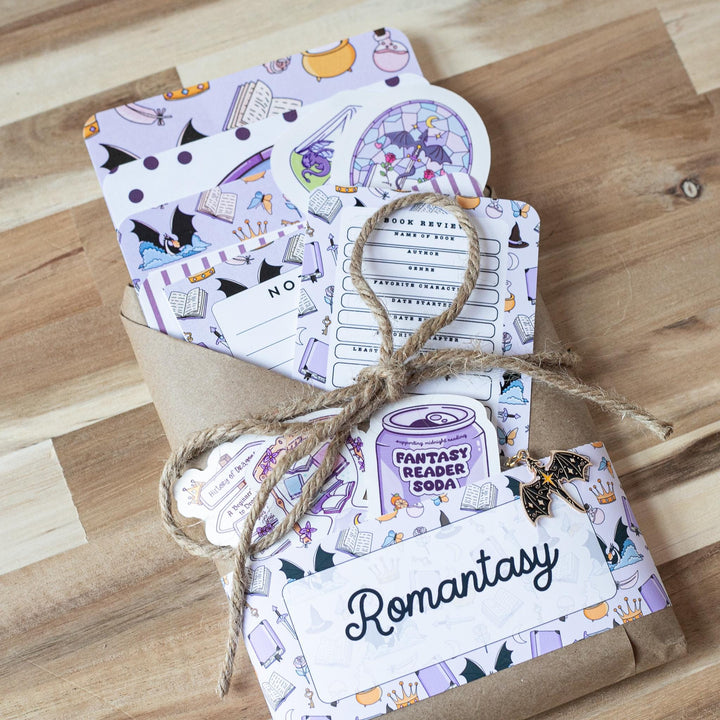 Blind Date with a Book - Purple Fantasy Romantasy Theme