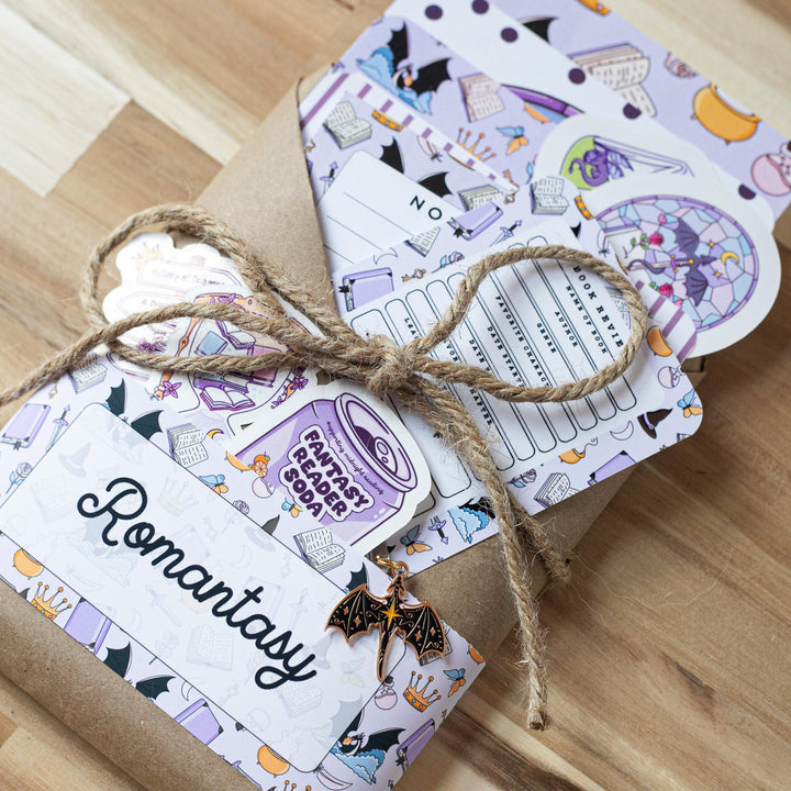 Blind Date with a Book - Purple Fantasy Romantasy Theme