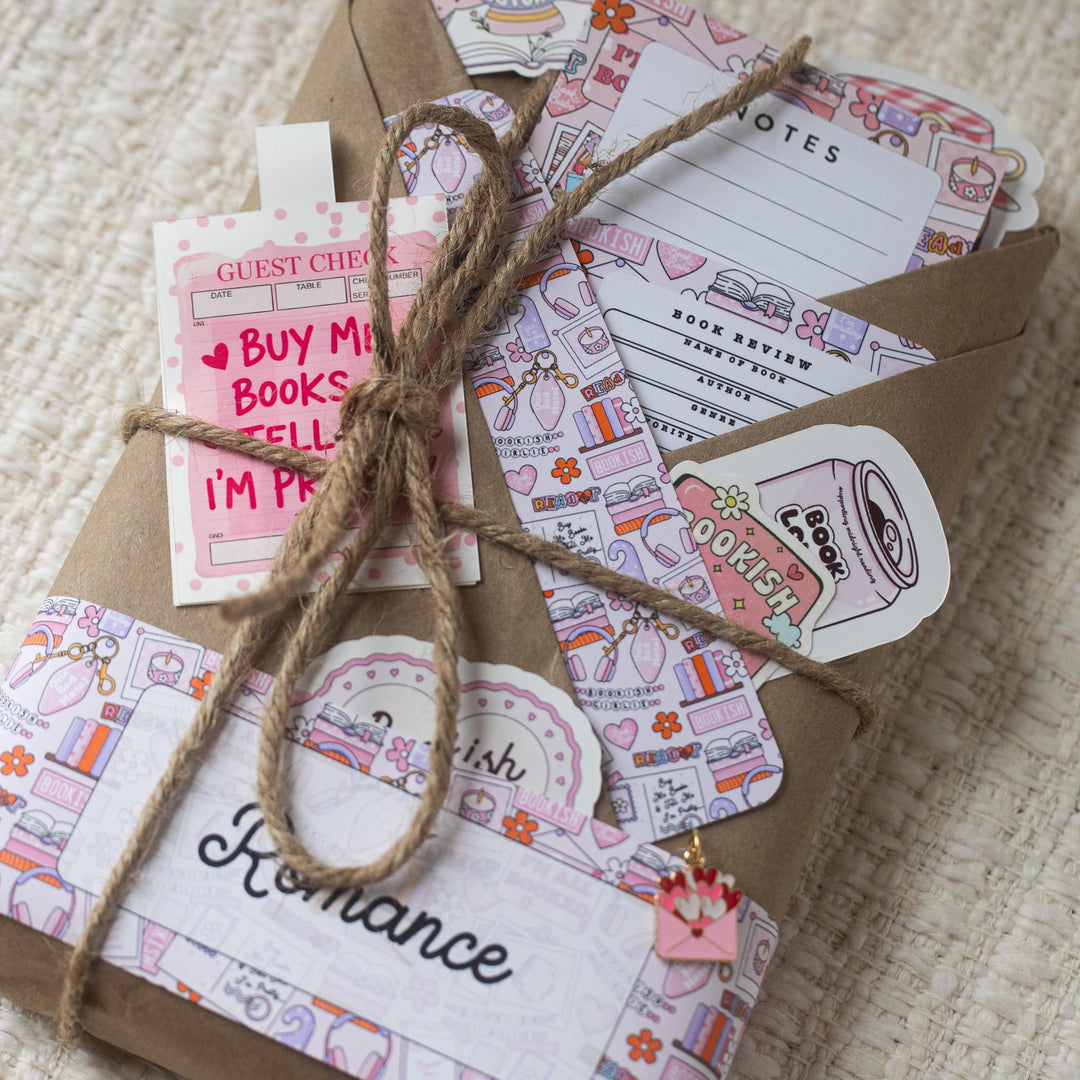 Blind Date with a Book - Pink Fun Bookish Girlie Theme