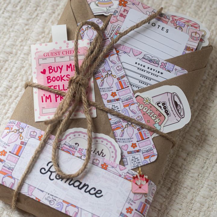 Blind Date with a Book - Pink Fun Bookish Girlie Theme
