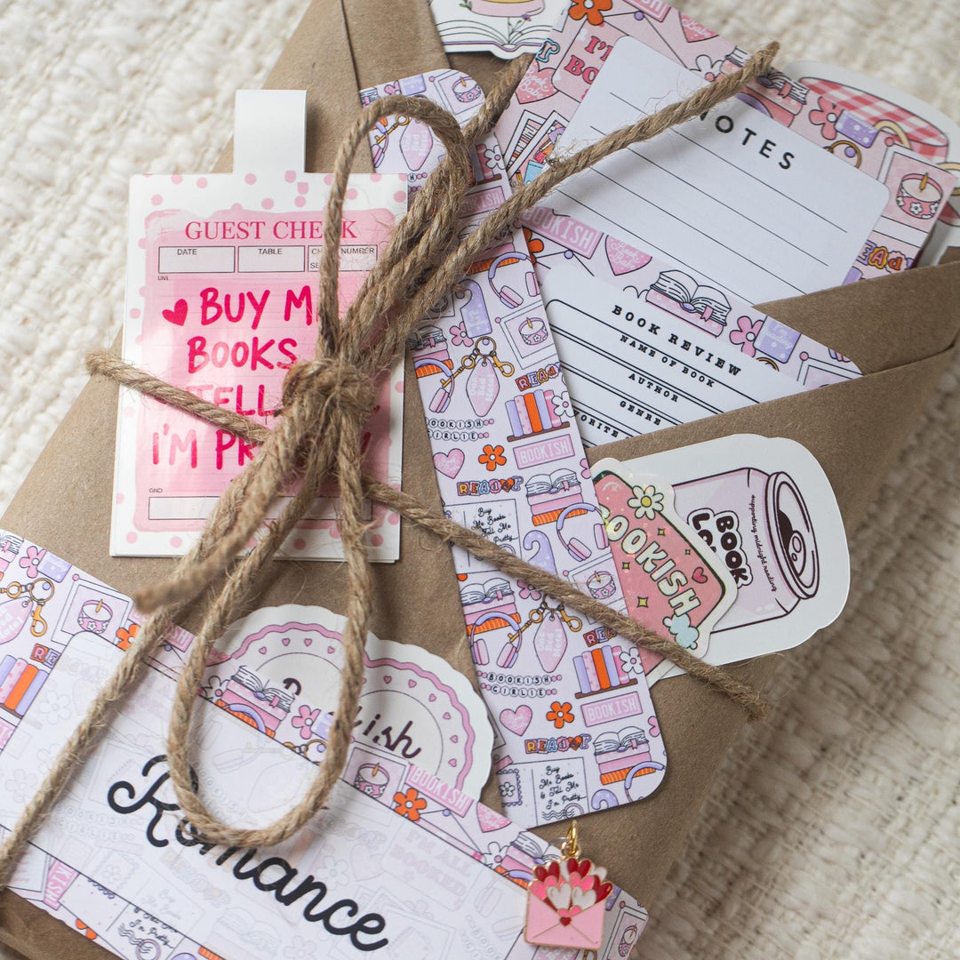Blind Date with a Book - Pink Fun Bookish Girlie Theme