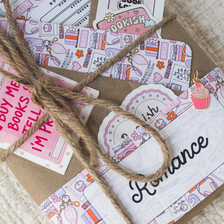 Blind Date with a Book - Pink Fun Bookish Girlie Theme
