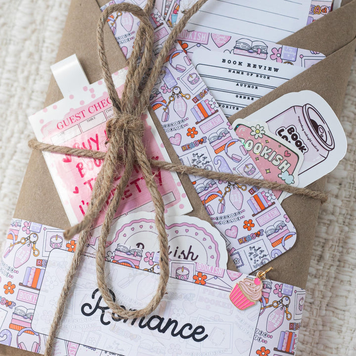 Blind Date with a Book - Pink Fun Bookish Girlie Theme