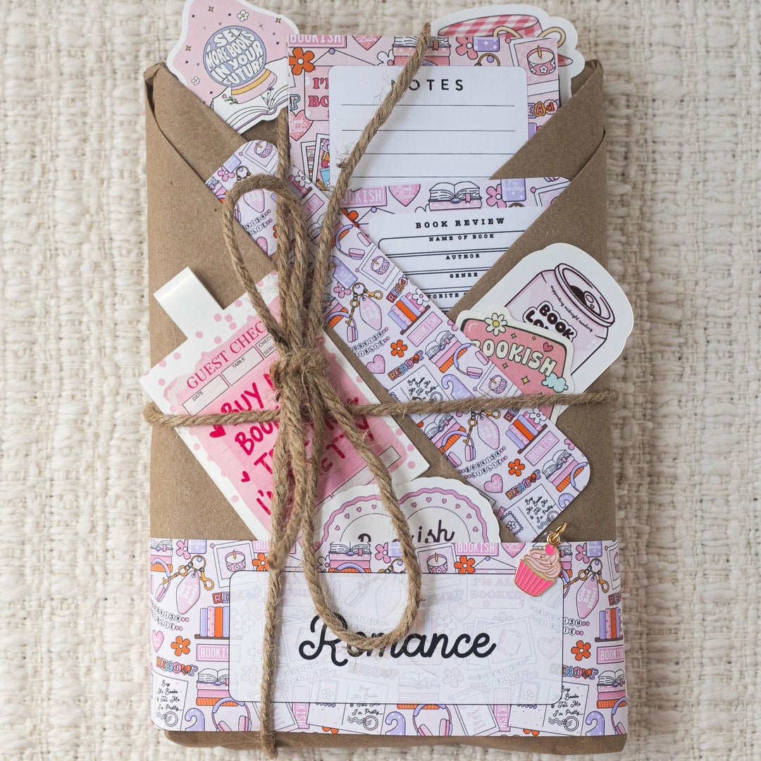 Blind Date with a Book - Pink Fun Bookish Girlie Theme