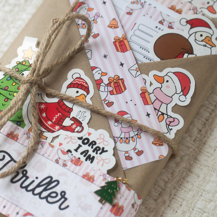 Blind Date with a Book - Christmas Goose Bookish Theme