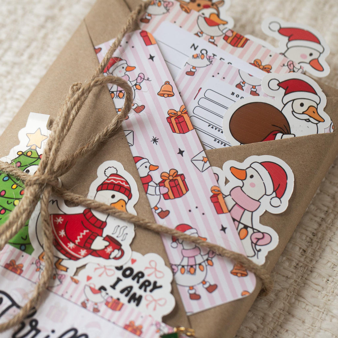 Blind Date with a Book - Christmas Goose Bookish Theme