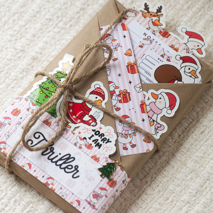 Blind Date with a Book - Christmas Goose Bookish Theme