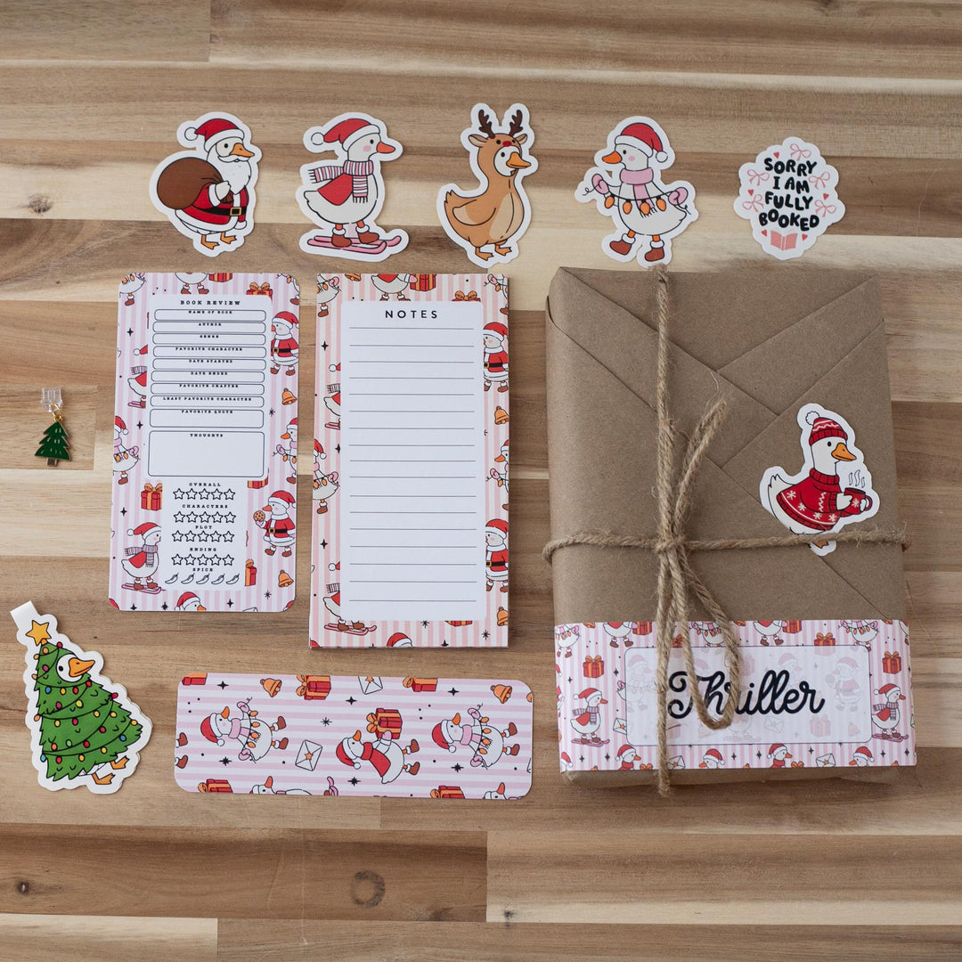 Blind Date with a Book - Christmas Goose Bookish Theme
