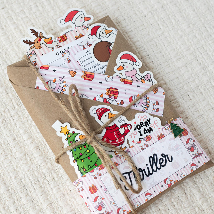 Blind Date with a Book - Christmas Goose Bookish Theme