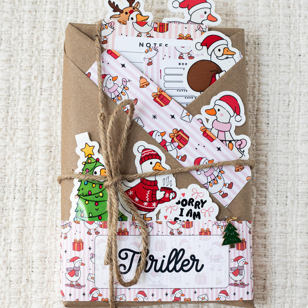 Blind Date with a Book - Christmas Goose Bookish Theme