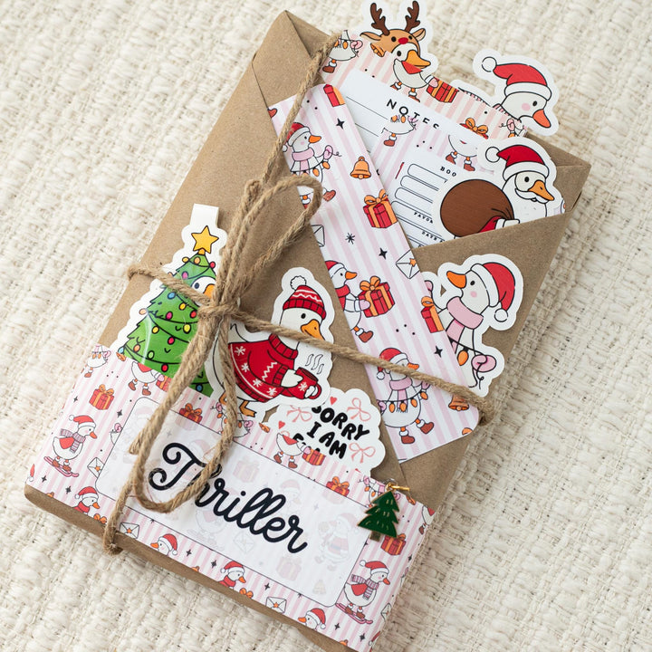 Blind Date with a Book - Christmas Goose Bookish Theme