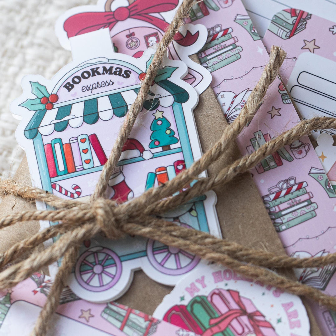 Blind Date with a Book - Bookish Christmas Theme - Gift for Book Lovers