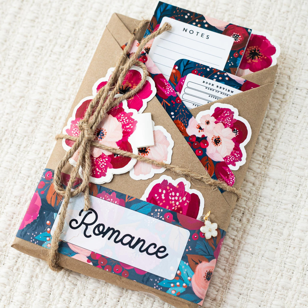 Blind Date with a Book - Bold Floral Bookish Theme