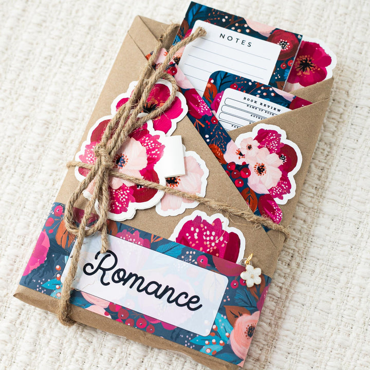 Blind Date with a Book - Bold Floral Bookish Theme