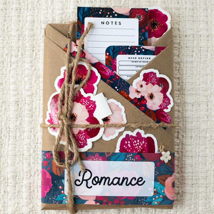 Blind Date with a Book - Bold Floral Bookish Theme