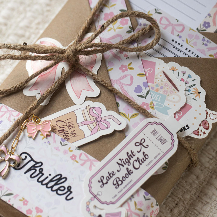 Blind Date with a Book - Pink Coquette Bookish Theme - Gift for Book Lovers