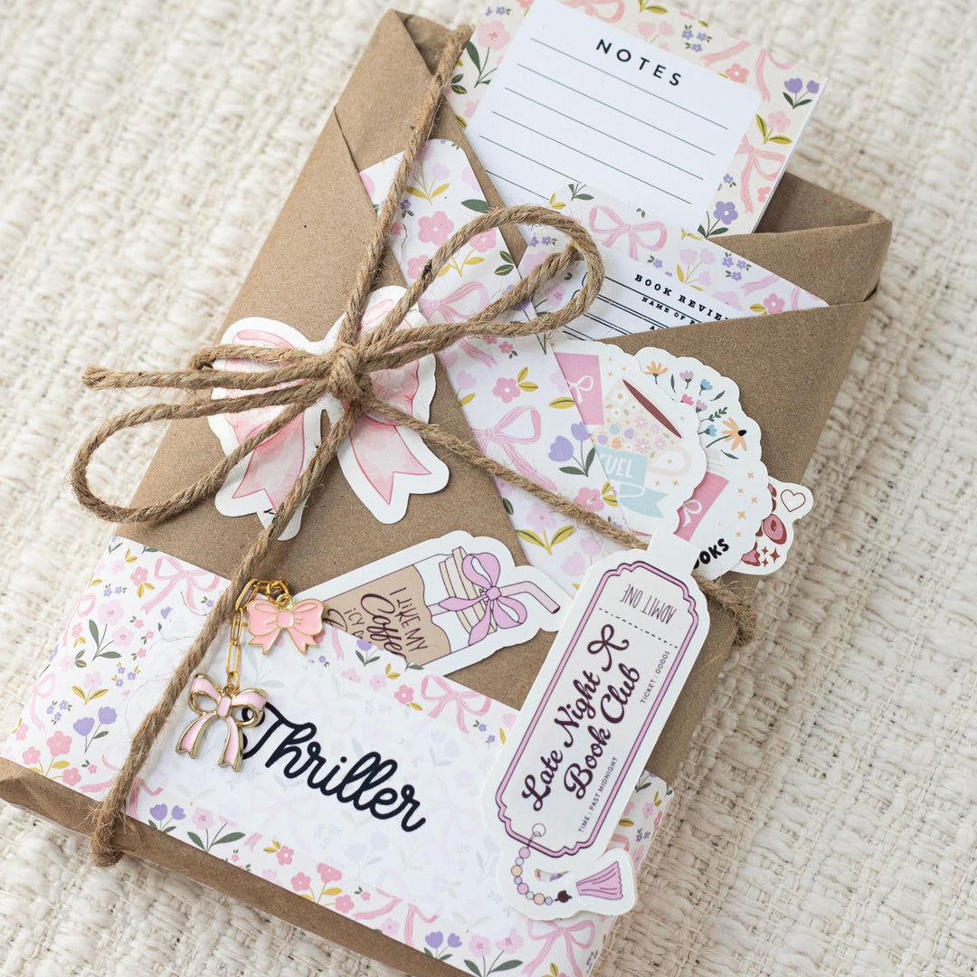 Blind Date with a Book - Pink Coquette Bookish Theme - Gift for Book Lovers